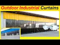Outdoor Industrial Curtain Walls Weatherproof Durable Protection