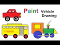 Microsoft Paint Tutorial for Beginners New Vehicle Drawing