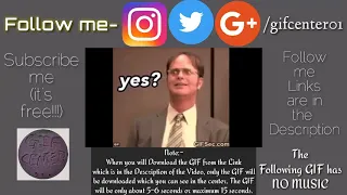 The Yes GIF No