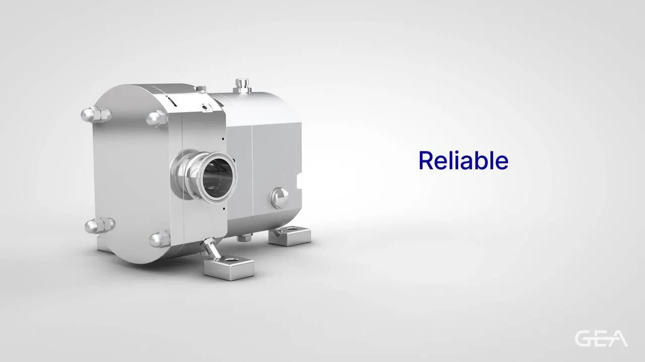 GEA HILGE NOVALOBE Product assembly animation
