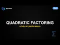 Factoring Quadratic Equations Simplify Expressions Part 2 of 5