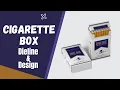 How to Design Cigarette Box Dieline in Adobe illustrator 2023