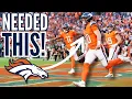 Lagu Denver Broncos heeft zojuist een driedubbele dosis GEWELDIG NIEUWS gekregen...