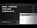 OWS 2 - Creating your own Custom API s Part 3