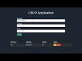 JavaScript CRUD Application - CRUD Operations With JavaScript