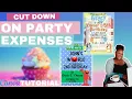 Invitations in Canva Easy Canva Tutorial Bluey Birt ay Party