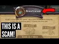 Enough is Enough This is a SCAM and NEEDS to change in Hearthstone
