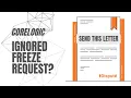 CoreLogic Teletrack Security Freeze How to Send a Second Request - I Dispute Repair Credit Fast