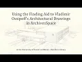 Architecture Finding Aid in ArchivesSpace