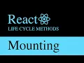 React Lifecycle Methods Mounting Class Components Part 1