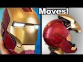 Making a Cardboard IRON MAN Helmet That Opens