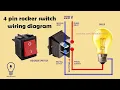 4 pin rocker switch wiring diagram