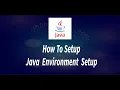 How To Setup Java environment Setup