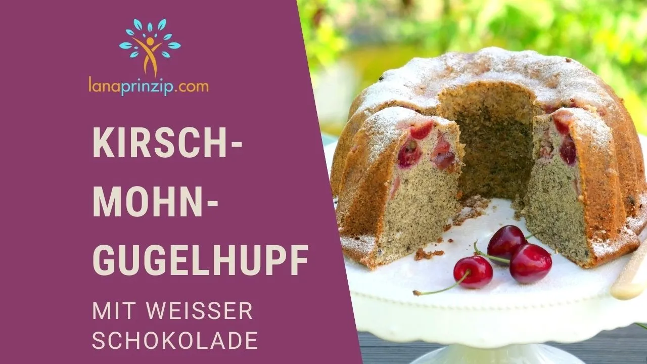 sehr saftiger JOGHURT-KIRSCH-KUCHEN mit Kirschglasur | Happy Mother's Day. 