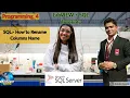 LabVIEW SQL Programming 4 How to Rename Columns Name LabVIEW SQL LabVIEW Programming