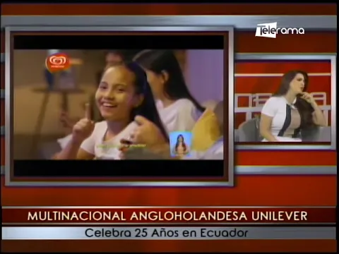 Multinacional Angloholandesa Unilever celebra 25 años en Ecuador