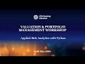 Applied Risk Analytics with Python