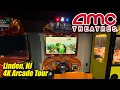 AMC Aviation 12 Linden NJ 4K arcade walkthrough tour November 2024