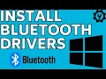 How to Install Bluetooth Drivers on Windows 10 Windows 11