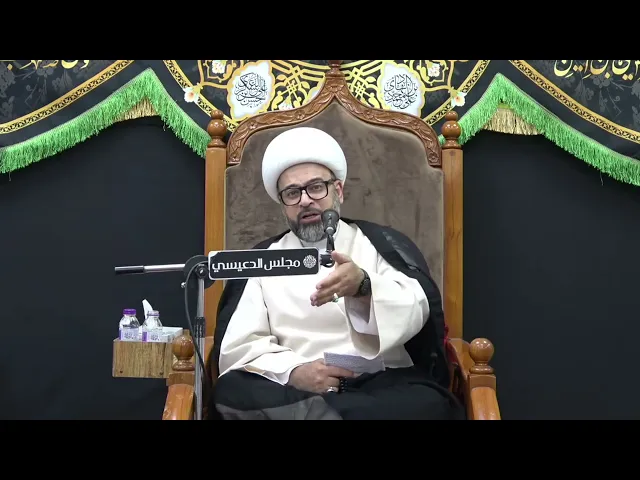 ⁣قصة يوشع بن نون الذى حبس الشمس فى سماء المعركة - الشيخ ياسين الجمري - مجلس الدعيسي