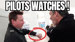 Pilots Reveal Their FAVORITE Watches at NYC LaGuardia Airport