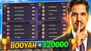 BOOYAH = 20000 💰 I SECRETLY HOSTED FFMIC TOURNAMENT 🔥 WHO WON ?