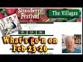 The Villages Entertainment Strawberry Festival Outdoor Expo Chess Tournament Gem Mineral Show