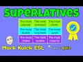 Superlatives - the most English speaking practice