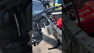 My new Yamaha 25HP set up with On The Fly Jack-plate
