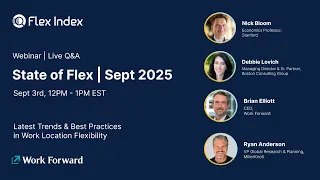 Flex Index State Of Flex September 2025 