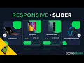 Responsive E-commerce Website Image Slider Similar To Owl Carousel Card Slider