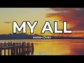 Mariah Carey - "My All" Lyrics 