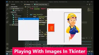 Inserting Images in Tkinter Widget TopLevel How to add title icon in Main Window of Tkinter Python