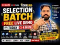 SELECTION BATCH FREE LIVE DEMO What to Learn in 2026 Syllabus Career Roadmap LIVE Q A