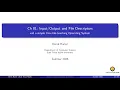 Ch 01 part 2 Input Output and File Descriptors