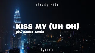 Download Anne Marie \u0026 Little Mix - Kiss My (Uh Oh) ft. Becky Hill, RAYE \u0026 Stefflon Don (Clean - Lyrics) MP3