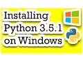 installing python 3 5 1 on windows