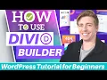 How to use Divi Builder in Wordpress Divi Theme Tutorial for Beginners