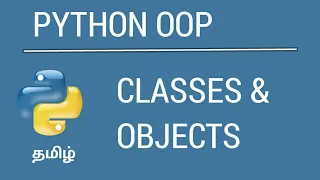 Python OOP - Classes Objects Tamil iCoding