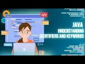 Understanding identifiers and keywords in Java