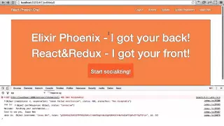 React Redux Registration and Chat system with Elixir Phoenix - Part 4