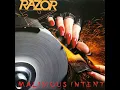 Razor  -  Malicious Intent (Vinyl, 1986, Full album, High Quality)