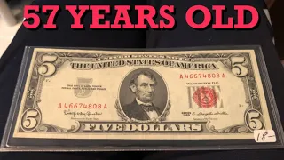 1963 Red Seal 5 Bill