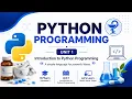 BP101T Basic of Python Programming for Pharmaceutical sciences Lecture 1 Chapter 1