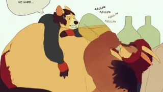 The Hungry King Weight gain male furry Furry Male Weight Gain