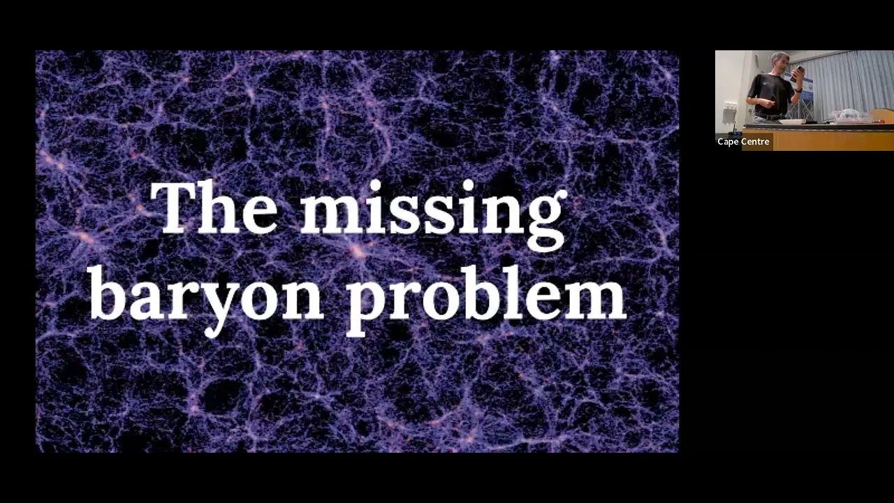 Sabyasachi Chattopadhay | The missing baryon problem and how did astronomers solve it?
