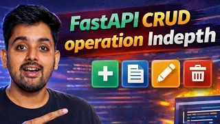 FastAPI Complete CRUD Course Python SQLAlchemy Pydantic