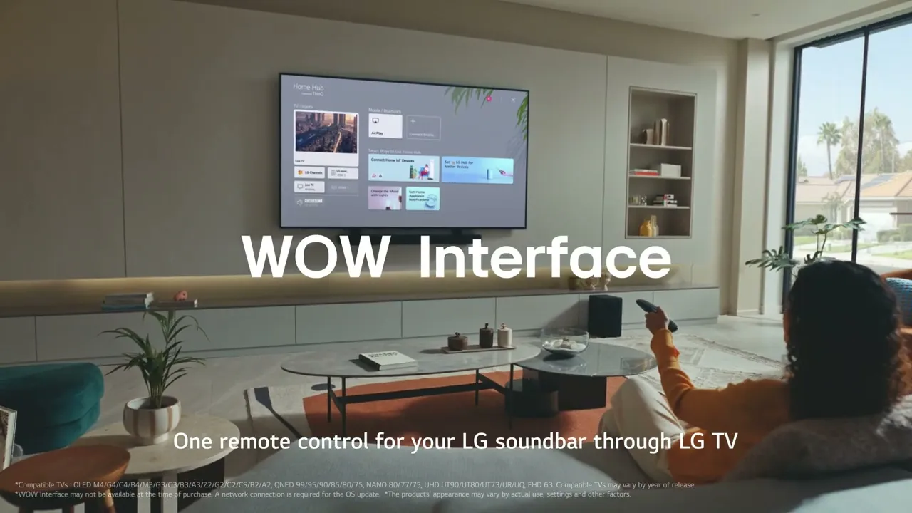 LG Soundbar Technical demo video