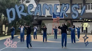 senam kreasi dreamers jungkook timber pitbull