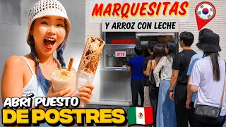 VENDÍ POSTRE MEXICANO EN CALLE DE COREA, ASÍ REACCIONARON!! l Chingu Amiga